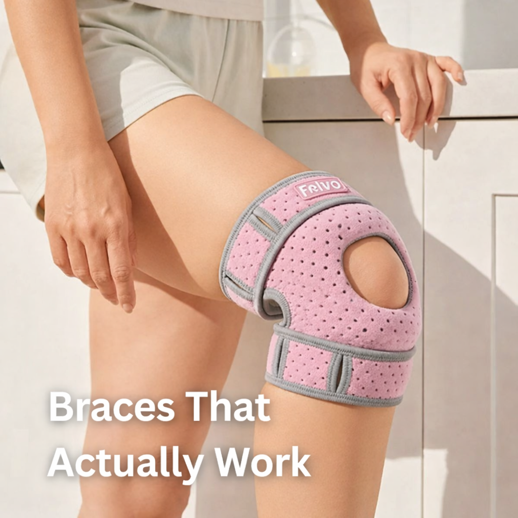 Advanced Frivo™ Knee Brace That Moves With You - Pain Relief In Minutes