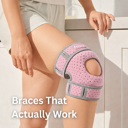 Advanced Frivo™ Knee Brace That Moves With You - Pain Relief In Minutes