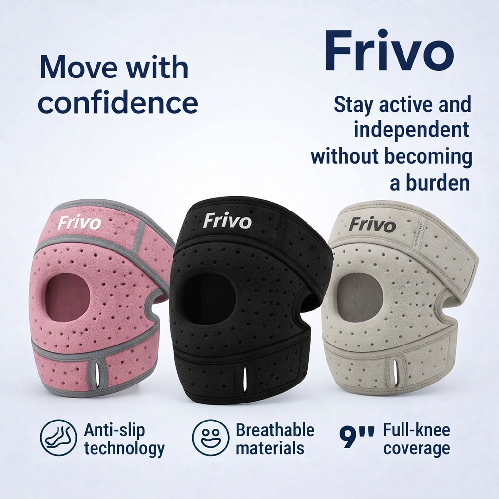 Advanced Frivo™ Knee Brace That Moves With You - Pain Relief In Minutes